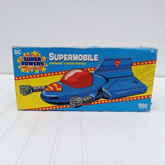 McFarlane Toys DC Super Powers Supermobile Supermans Action Vehicle Superman NEW - Picture 7 of 7